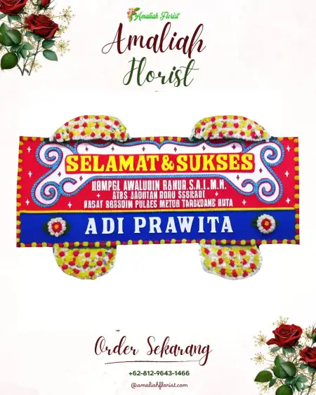 Papan Bunga Ucapan Selamat Belitang Ii